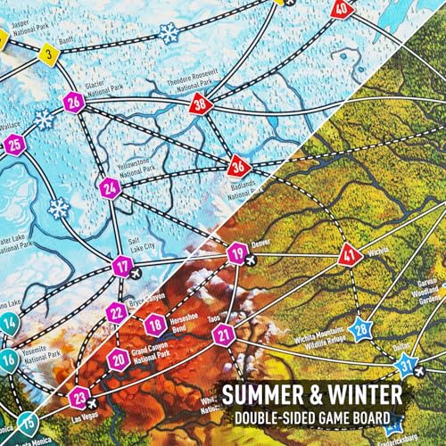 Photo Tour: North America – Family Board Game for Kids and Adults | Travel Strategy Game | Ages 8+ | Easy to Learn | 1–5 Players | Fun for Game Night & Educational Play