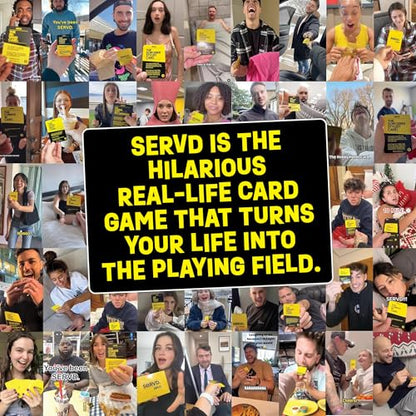 Hasbro Games SERVD Couples Game – Hilarious Real-Life Card Game for Partners – Funny Gifts for Anniversary, Date Nights, Valentine’s Day – 2 Players – Ages 17+ - style: Couples