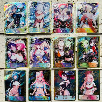 55PCS Goddess Story TCG Goddess Story Booster Box (Goddess 2) - color: Red