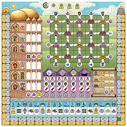 R & R Games Rajas of The Ganges, The Dice Charmers, A New Version of the Popular Board Game Rajas of the Ganges, Perfect for 2-5 Players, Board Games for Adults and Kids