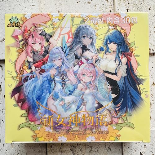 180PCS Goddess Story TCG Booster Box New (NS-2M16) - color: Yellow(ns-2m16)
