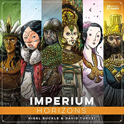 Imperium: Horizons by Osprey Games | Asymmetric Card-Based Civilization Strategy Game for 1-4 Players, Ages 14+ | 14 Historical Civilizations | Asymmetric Card-Based Civilization Strategy Game for 1-4 Players, Ages 14+, 14 Historical Civilizations