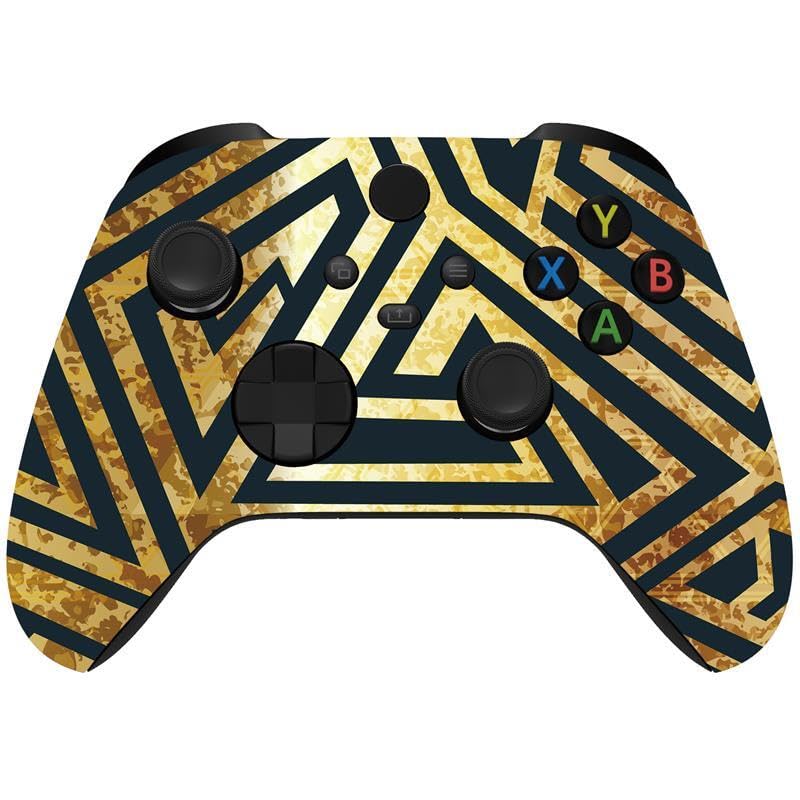 ProControllers LLC Wireless Custom Controller Compatible with PC, Windows 10+, Series X/S & One (Golden Apex) - color: Golden Apex