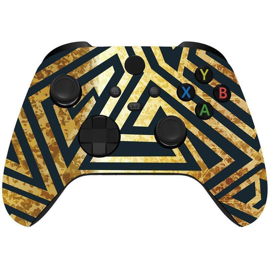 ProControllers LLC Wireless Custom Controller Compatible with PC, Windows 10+, Series X/S & One (Golden Apex) - color: Golden Apex