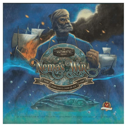 Nemo's War Ultimate Edition Nautical Strategy Board Game | Nemo's War Ultimate Edition; solo & cooperative nautical strategy game; includes all expansions; ages 14+