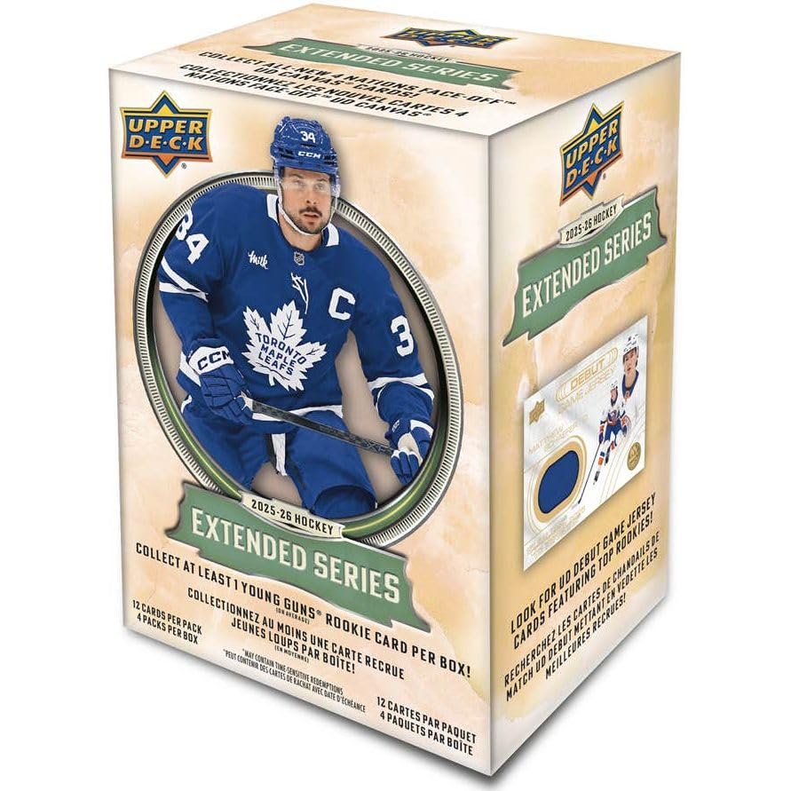 Upper Deck 2025-26 Extended Series Hockey Blaster Box