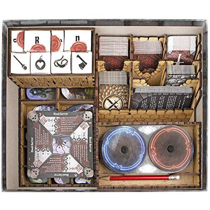 Organizer for Gloomhaven Jaws of The Lion Board Game, Storage Insert, Accessories Upgrade