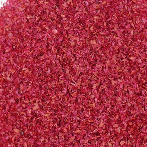 Multicolor Leaf Model - 300ml Miniature Scenery Material for Train Railway, Diorama, Car Scene & Scale Landscape Layouts (Rose red) - color: Rose Red
