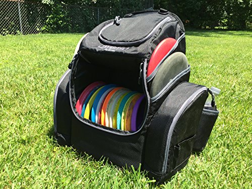 Throwback Sports Throwback Backpack Cooler 2.0 - Large Insulated Cooler Bag with Padded Straps, 20-25 Disc Capacity, Removable Dividers, Dual Bottle Holders - Frisbee Disc Golf Bag
