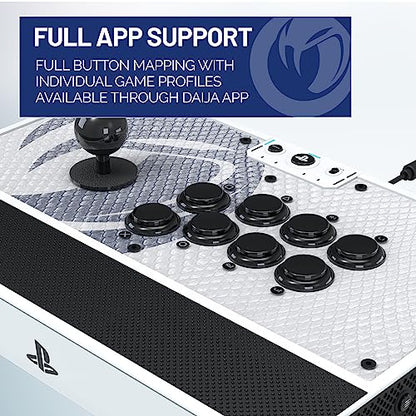 Nacon Daija Arcade Fight Stick Officially Licensed for PlayStation PS5, PS4 and Windows 10 | 11 PC (Renewed)