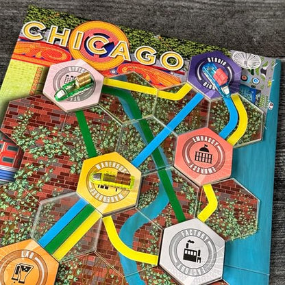 Bezier Games Maglev Metro Maps Volume 2, Ages 14+, 1-4 Players | 6 New Maps with Unique Rules, Strategy Gameplay Add-On for Maglev Metro Board Game