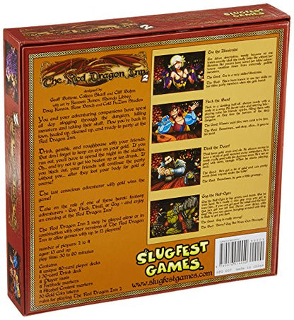 The Red Dragon Inn 2 - Strategy Card Game | 2-4 Players, Ages 13+, 30-60 Minutes - Standalone Expansion - Compatible with All Other Expansions