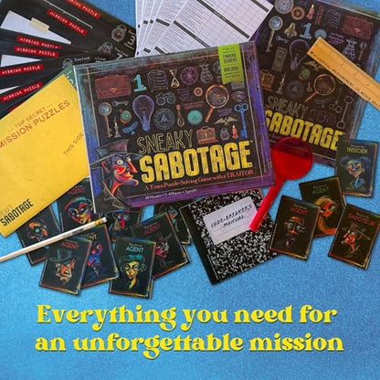 Mystery Escape Room Game for Adults Detective Puzzle Series | Immerse in thrilling clues, mind-bending riddles, and unforgettable detective adventures with Finders Seekers!
