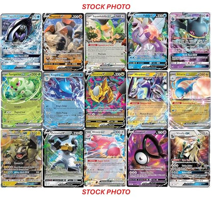 Pokemon TCG: 1 Authentic Factory Sealed Booster Pack and 1 Ultra Rare (V, EX, GX, VMAX, VSTAR, Etc.) + 1 Bonus Holofoil Card