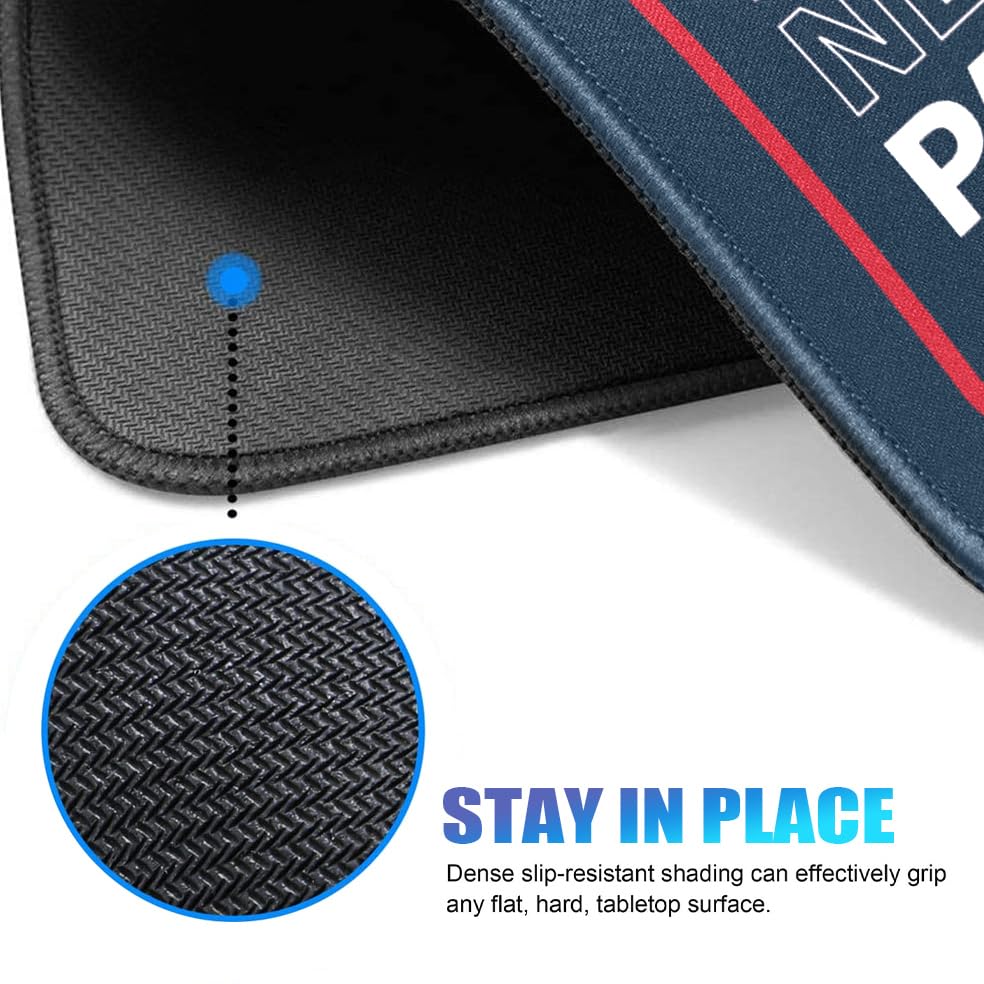 Mouse Pad Desk Mat, Premium Mouse Pad, Gaming Mousepad Desk pad, Computer Mouse Mat with Non-Slip Rubber Base for Computer Desktop - color: A-e-p
