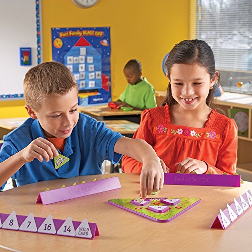 Learning Resources Tri-FACTa Multiplication & Division Game - Math Manipulatives, Kid Montessori Board Games, Classroom Must Haves, STEM Number Cards, Critical Thinking, Back to School, Kids Gifts | Math Manipulatives, Kid Montessori Board Games, Classroo