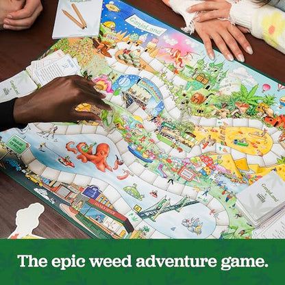 Ganjaland - The Novelty Board Game that Will Take You On an Epic Adventure - by What Do You Meme? - style: Core Game