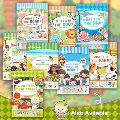 Dizdkizd Vegetable Stickers for Kids, Make a Face Stickers Mix and Match Veggie Craft for Water Bottles, Windows, Scrapbooks, Birthday Party Favors, Classroom Rewards - style: Vegetable