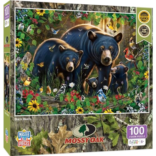 MasterPieces 100 Piece Jigsaw Puzzle for Kids - 14"x19" - Mossy Oak - style: Mossy Oak