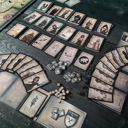 Eschaton | Cult Strategy Deck-Building Board Game | 2-6 Players | 60-180 Mins Playing Time | Dark Fantasy | Adults, Teens Ages 14+