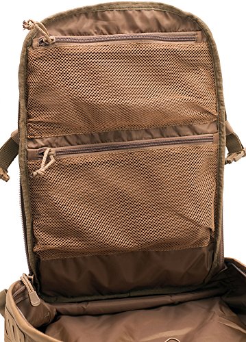 LAPG Atlas 12 Hour Tactical Backpack for Men & Women, Survival Gear Bag, Large Hiking Camping Bug Out Backpack, OD Green - color: Od Green