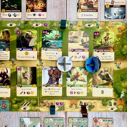 Everdell Duo Standalone Board Game for 2 Players, Competitive & Co-Op | Enjoy strategic head-to-head gameplay with Everdell Duo, designed for two players.