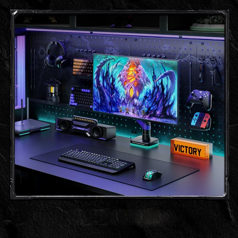 Blizzard Wow Official Licensed Heavy Duty Metal Pegboard 2 Pack Peg Board | Black Pegboards Wall & Desktop Organizer, Pegboard Panels with 7 Kinds of Accessories, Map of Azeroth, 22.8 * 16.6in - size: 22.8" * 16.6"-2 Pack