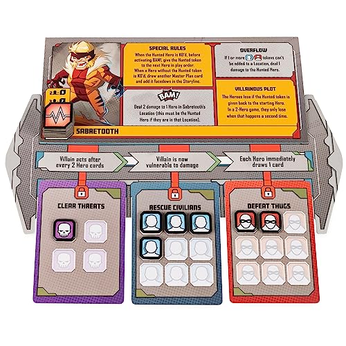 Spin Master Games Marvel United: X-Men Strategy Party Game for Comic Fans - color: Grey