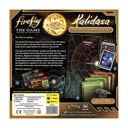 Gale Force Nine Firefly Board Game: Kalidasa Expansion Board Game, Multi-colored (GF9FIR12)