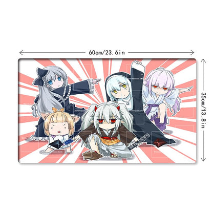 New Mlikemat Playmat Ghost Belle & Haunted Mansion TCG CCG OCG Trading Card Game Mat with Zones + Free Bag (ZD014-162-A)