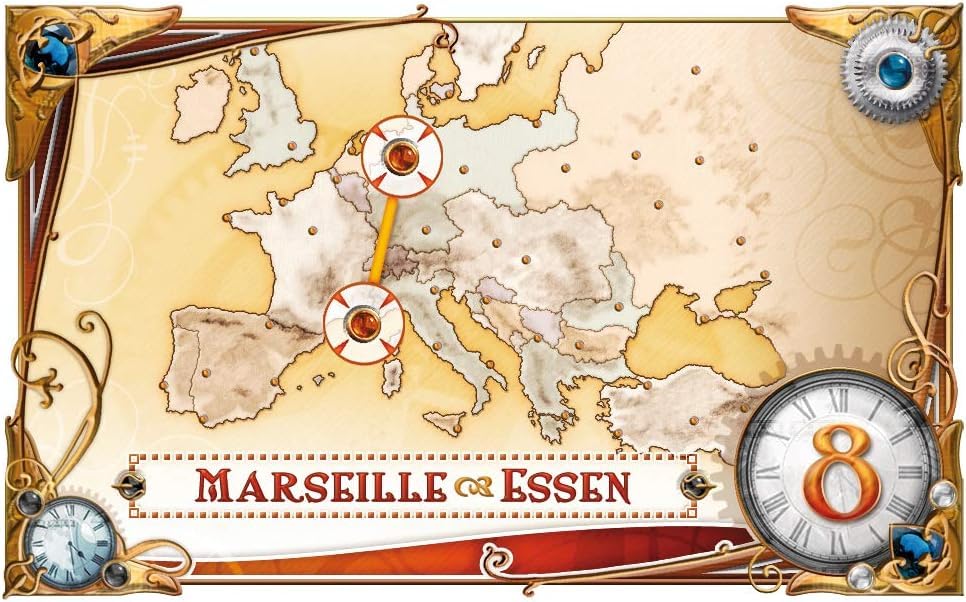 Asmodee Ticket to Ride Europa 1912 Board Game EXPANSION - Expand Your Railway Empire Across Europe! Fun Family Game for Kids & Adults, Ages 8+, 2-5 Players, 30-60 Minute Playtime - style: Game Expansion
