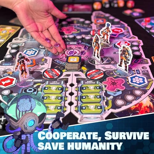 SAVANA Spark Riders 3000 - Rider Edition - Sci-Fi Survival Board Game | Pilot, Repair & Fight Aliens with The Interactive App | 1–4 Players, Ages 10+, 60 Min Playtime | Solo & Team Strategy Game - style: Rider Edition