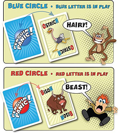 Moose Master Penguin Panic - Tongue Twisted Hurt Your Cheeks Laughter – You’ll be Laughing at The Crazy Things Your Friends Say – for Fun People Looking for a Hilarious Night in a Box