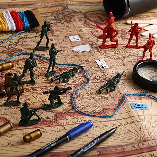 Eaasty 47 Pcs/1 Set Terrain Model Kit, Army Military Land Navigation Kit Military Terrain Model Briefing Set for Ranger Latoon Squad Leader Platoon SGT Platoon Squad TMK, or OCS SUT ROTC