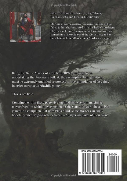 The Living Campaign: A Guide For Creating & Maintaining Tabletop RPG Campaigns