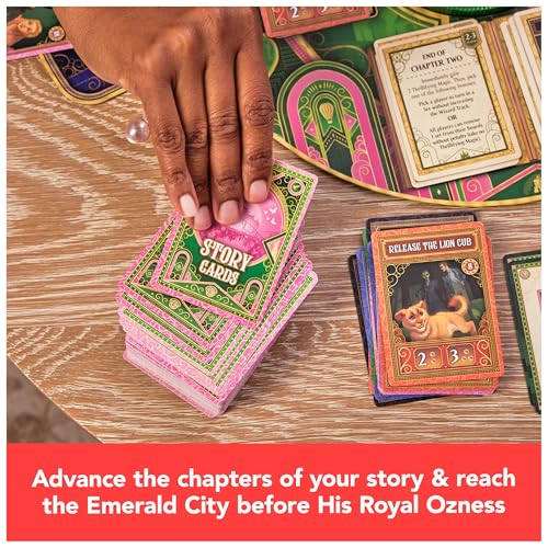 Spin Master Games Wicked The Movie Cooperative Family Game | Based On The New Movie, Work Together To Defeat The Wizard, Fun For Family Game Night, Kids Game, For 2-4 Players, Ages 10+ - style: Wicked Board Game
