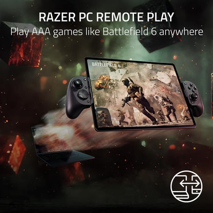 Razer Kishi V3 Pro XL Gaming Controller, iPad & Android Tablets (13") USB-C | Full Sized TMR Thumbsticks, Dual Back Buttons, Wired & Remote Play for PC, HD Haptics, USB-C Gamepad Connection - style: Kishi V3 Pro XL