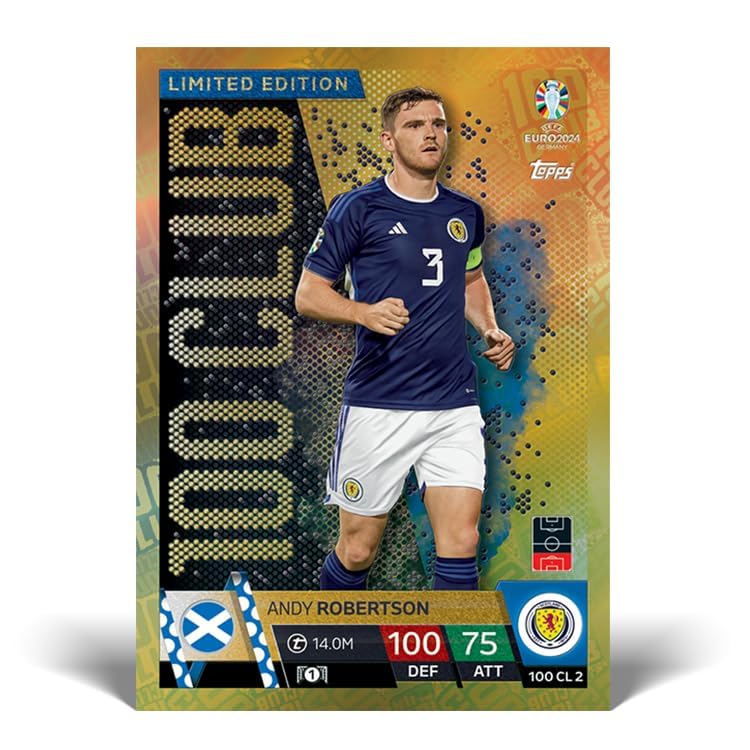Topps Match Attax Euro 2024 Booster Box (36 Packs) 432 Cards