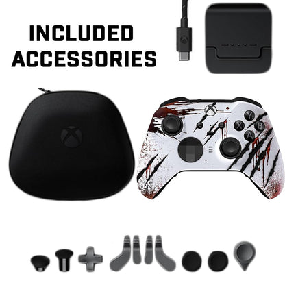 Custom Controllerzz Elite Series 2 Controller Compatible with Xbox One, Xbox Series S, and Xbox Series X (Slasher) - color: Slasher