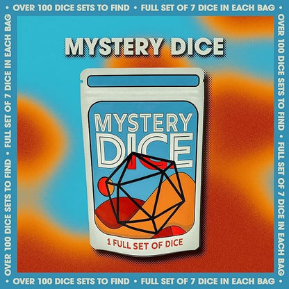 1985 Games Mystery Dice, DND Dice Set of 7 Polyhedral Dice, Wide Range of Patterns, Gaming Dice, Suitable for Role Playing, Table Games (Mystery Pack of 1) - color: Mystery Dice, size: Pack of 1