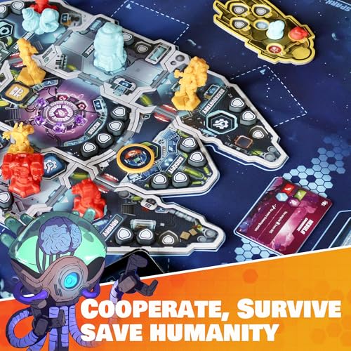 SAVANA Spark Riders 3000 - Commander Edition – Sci-Fi Survival Game | Command, Repair & Fight with Voice-Controlled IRIS App | 1–4 Players, Ages 10+, 60 Min Playtime | Strategy & Cooperative Game - style: Commander Edition