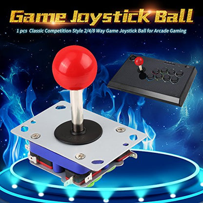 Hilitand Joystick Classic Competition 2/4/8 Way Game Joystick Ball for Gaming Accessories [video game]
