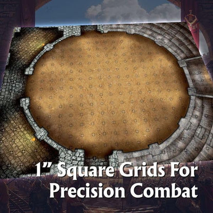 Arcknight The Extras Pack Roleplaying Battlemaps; 16 Modular RPG Maps in 8 Double-Sided Pages, 1" Square Grid, Modular & Versatile Design for Tabletop Gaming - for Dungeons & Dragons & Pathfinder - style: Extras