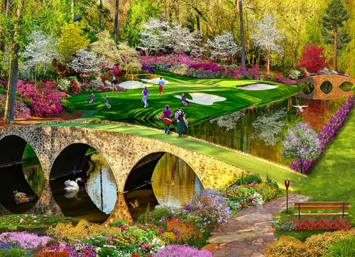 Par for The Course (Golf) Jigsaw Puzzle 1000 Pieces - Precision Cut, Challenging Golf Puzzle for Adults, Vibrant Colors, 1000 Piece Golfing Jigsaw by Vermont Christmas Company
