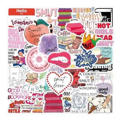 120 Book Stickers for Kin-dle, Kind-le Stickers, Book Stickers for Kind-le Adult, smutty Book Stickers, Reading Decals Scrapbook Bookish Decal, Reading Stickers Book Lover Stickers - size: Porn Smut 120pcs
