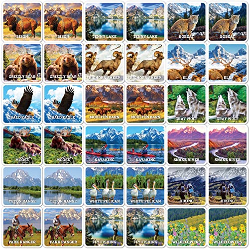 MasterPieces Kids Games - Grand Teton Matching Game - Game for Kids and Family - Laugh and Learn - style: Grand Teton