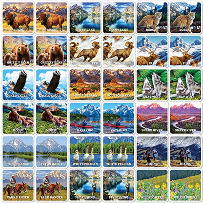 MasterPieces Kids Games - Grand Teton Matching Game - Game for Kids and Family - Laugh and Learn - style: Grand Teton