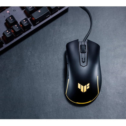 ASUS TUF Gaming M3 Gen II Wired USB Gaming Mouse – Right-Handed Ergonomic, 59g Lightweight, 8K DPI, IP56 dust & Water Resistance, Antibacterial Guard, 6 Programmable Buttons, PC/Mac Support - Black