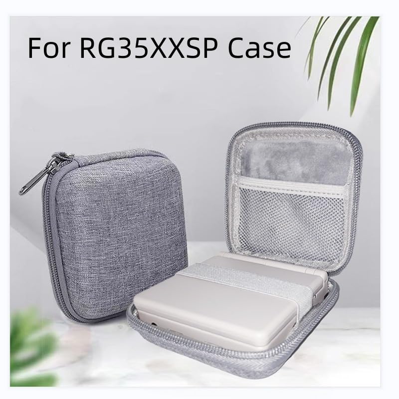 Carrying Case for Anbernic RG35XXSP Handheld Game Console Hard Protective Bag Cover Shockproof Storage Case Storage Holder Organizer