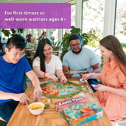 Castle Panic Cooperative Board Game – Defend Towers Against Goblins, Orcs, & Trolls for Game Night – 4 Game Modes – 1 to 6 Players – Strategy Board Games for Adults & Kids 8+ by Fireside Games - style: 1st Edition
